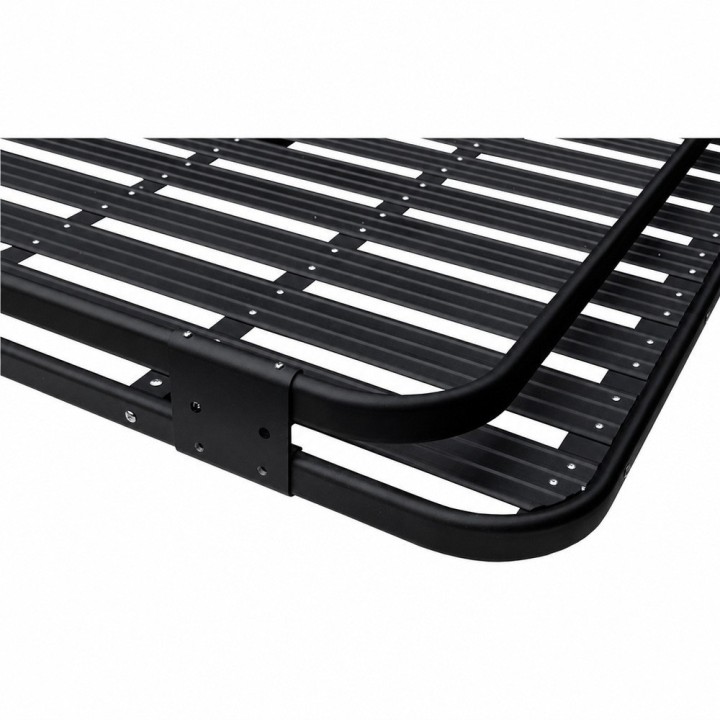 Bagażnik aluminiowy z relingami Snakeman 4WD — Jeep Wrangler JK (SNRC3) - ujęcie 4