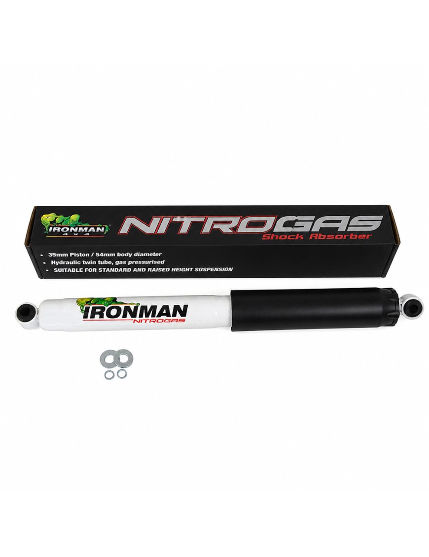 Amortyzator tylny Ironman 4x4 Nitro Gas, lift 2" — Mitsubishi L200, Mitsubishi Delica L400, Nissan Patrol K260 - ujęcie 3