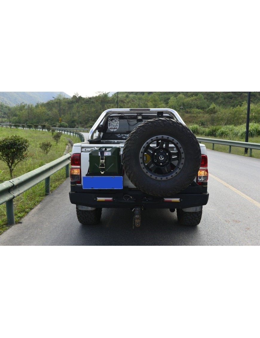 Zderzak tylny stalowy Snakeman 4WD — Toyota Hilux Vigo 2005-2015 i Revo (SNBR11) - ujęcie 4 Zderzak tylny stalowy Snakeman 4WD — Toyota Hilux Vigo 2005-2015 i Revo (SNBR11) - ujęcie 4