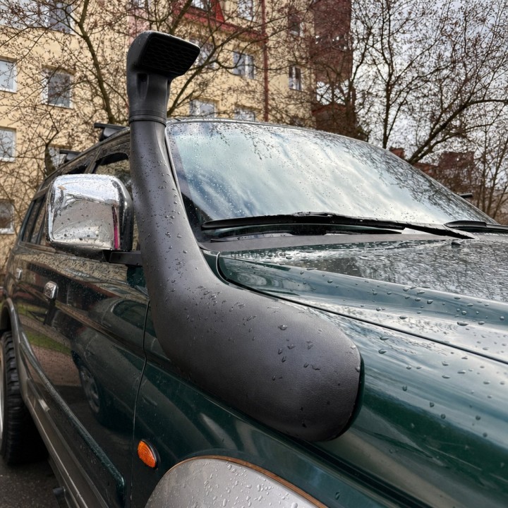 Snorkel Snakeman 4WD, prawa strona — Mitsubishi L200, Mitsubishi Pajero Sport (SNST96B) - ujęcie 8