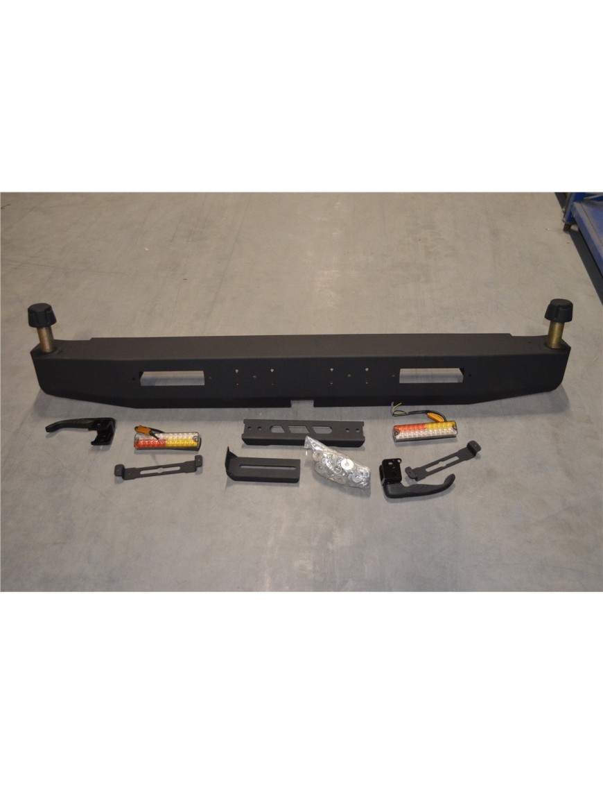 Zderzak tylny stalowy Snakeman 4WD — Toyota Hilux Vigo 2005-2015 i Revo (SNBR11) - ujęcie 5 Zderzak tylny stalowy Snakeman 4WD — Toyota Hilux Vigo 2005-2015 i Revo (SNBR11) - ujęcie 5