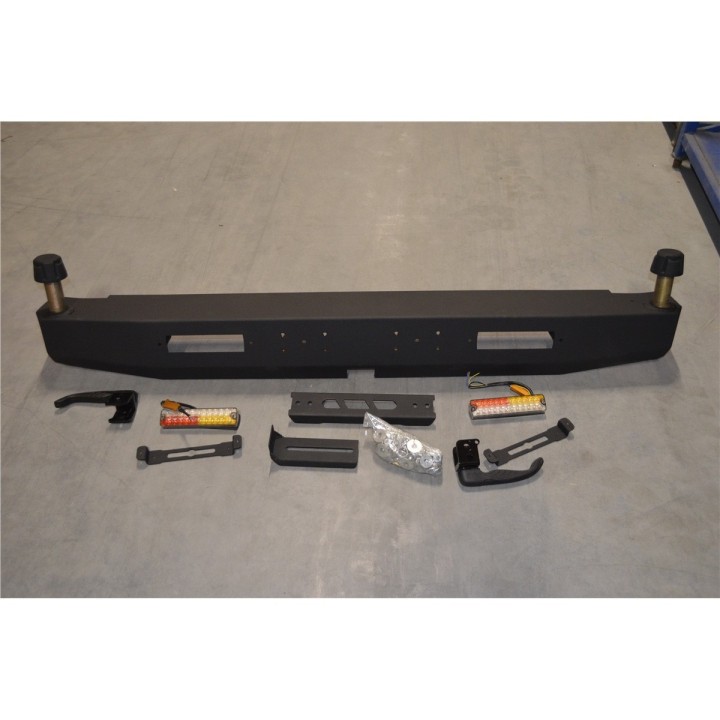 Zderzak tylny stalowy Snakeman 4WD — Toyota Hilux Vigo 2005-2015 i Revo (SNBR11) - ujęcie 5