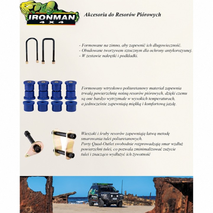 Wachacze górne pro-forge IRONMAN4X4 — Isuzu D-Max, Mazda BT50 (UCA074FA) - ujęcie 2