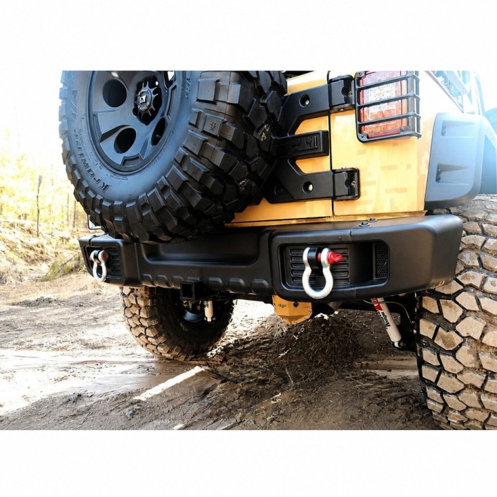 Stalowy tylny zderzak z uchwytami holowniczymi Snakeman 4WD — Jeep Wrangler JK (SNBR12) IRONMAN 4x4 - ujęcie 7