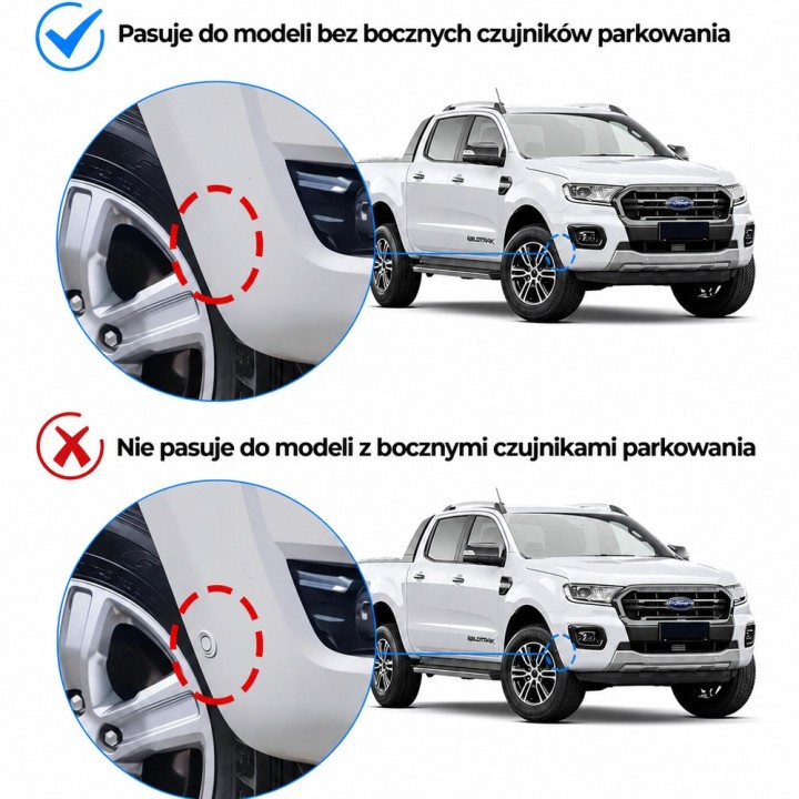 Nadkole Snakeman 4WD — Ford Ranger T7 (SNFF012) - ujęcie 7
