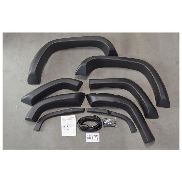 Poszerzenia nadkoli - fender flares - lldpe snakeman 4WD — Jeep Cherokee XJ (SNFF014) - ujęcie 2