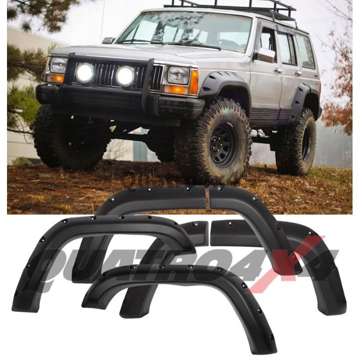 Poszerzenia nadkoli - fender flares - lldpe snakeman 4WD — Jeep Cherokee XJ (SNFF014) - ujęcie 4
