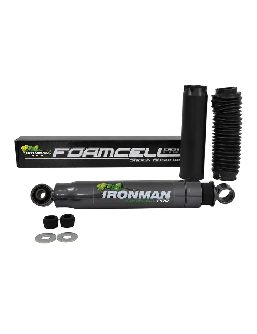 Amortyzator tylny Ironman 4x4 Foam Cell Pro wzmocniony, lift 4" — Nissan Patrol Y60/Y61, Toyota Land Cruiser 71/74/76 (45094LFE)