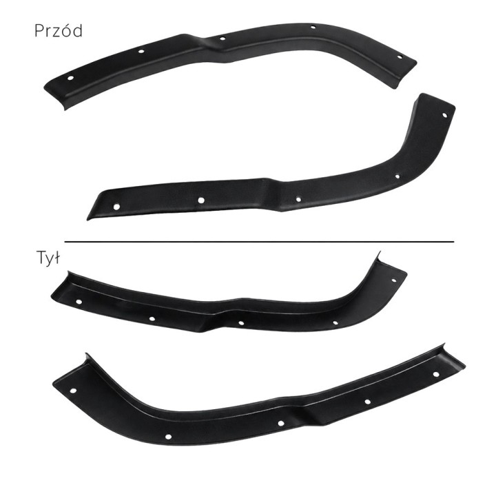 Poszerzenia nadkoli - fender flares - lldpe snakeman 4WD — Jeep Cherokee XJ (SNFF014) - ujęcie 10