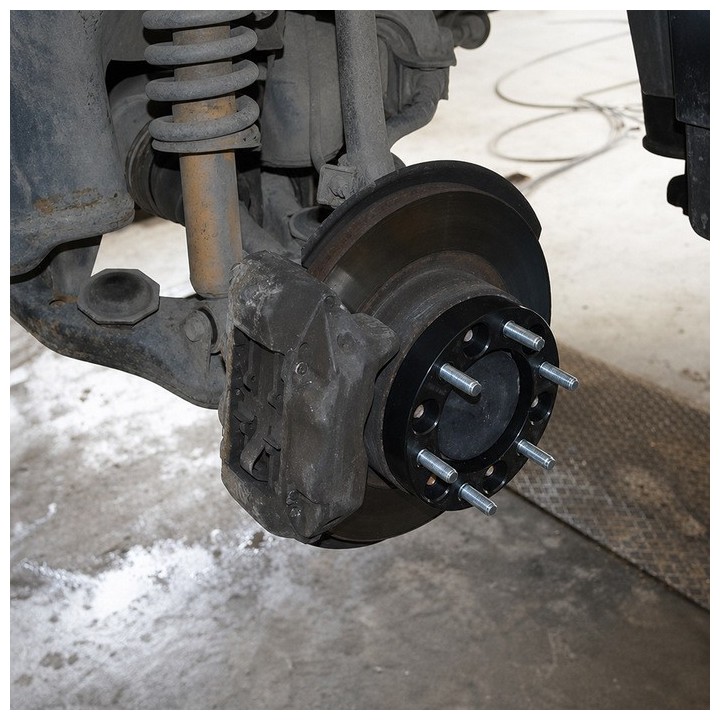 Wysokiej jakości aluminiowe dystanse do kół (cena 1 kpl.) Snakeman 4WD — Nissan Navara D40 (SND6X114,3X66,1X30C) - ujęcie 4