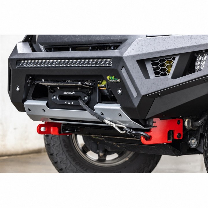 Stalowy zderzak terenowy RAID BULL BAR ironman 4x4 — Isuzu D-Max (BBR074) - ujęcie 4