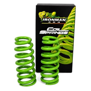 Sprężyny zawieszenia przednie Ironman 4x4 wzmocnione, lift 2" — Mitsubishi Pajero/Montero (MITS038B)