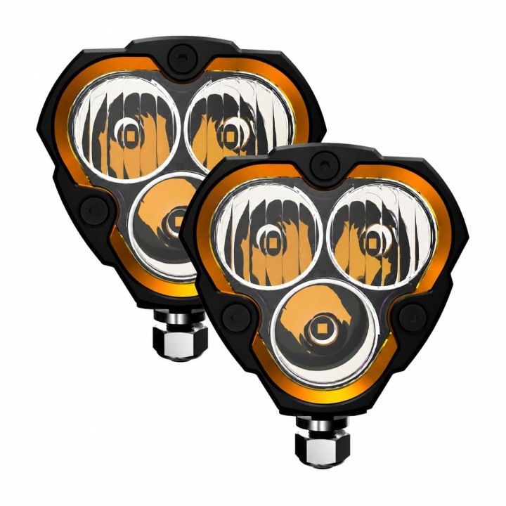 KC HiLiTES FLEX ERA 3 Spot - zestaw 2 lamp LED 40 W offroad - ujęcie 2