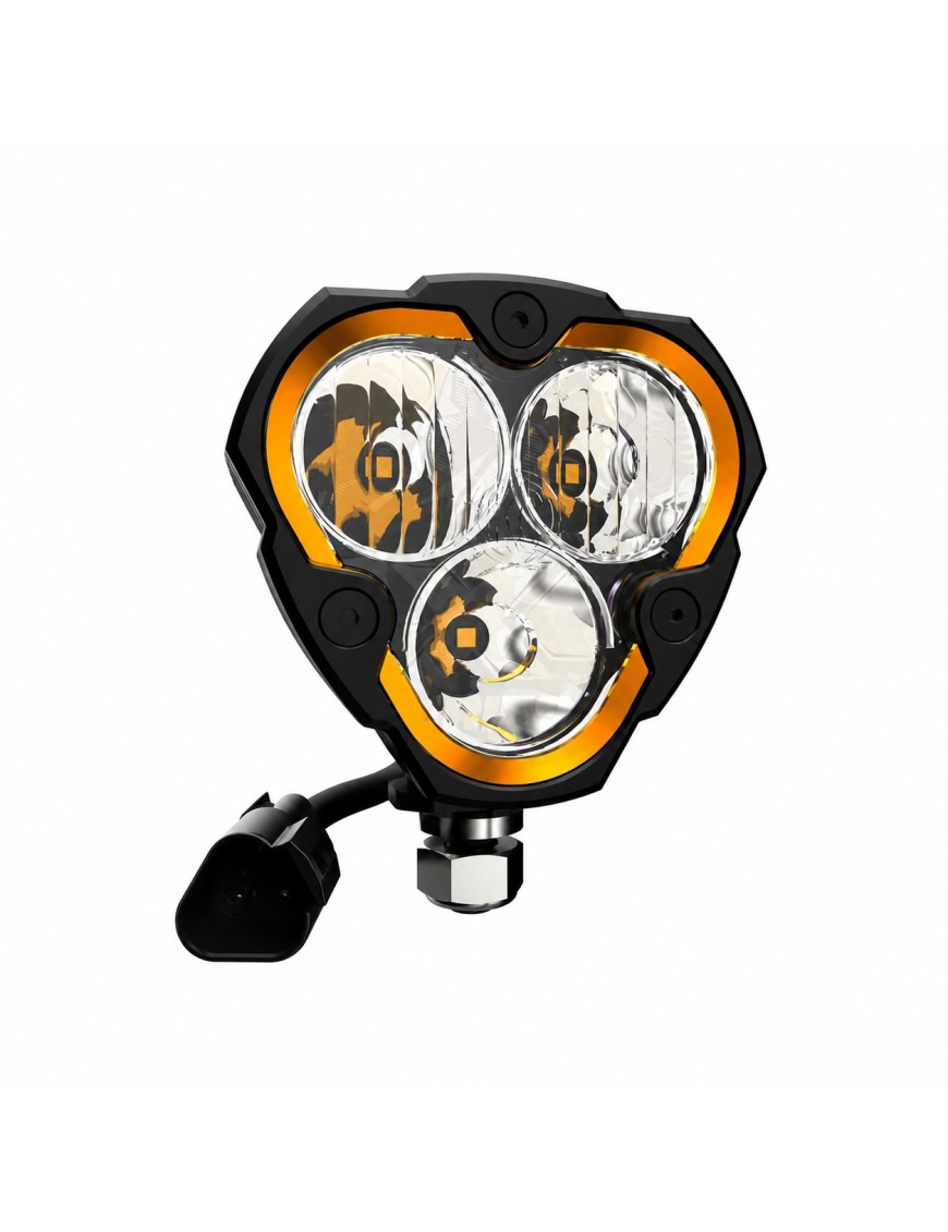 KC HiLiTES FLEX ERA 3 Spot - zestaw 2 lamp LED 40 W offroad