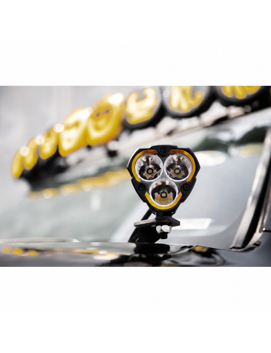 KC HiLiTES FLEX ERA 3 Spot - zestaw 2 lamp LED 40 W offroad