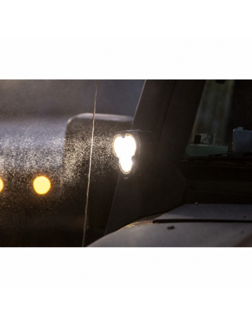 KC HiLiTES FLEX ERA 3 Spot - zestaw 2 lamp LED 40 W offroad