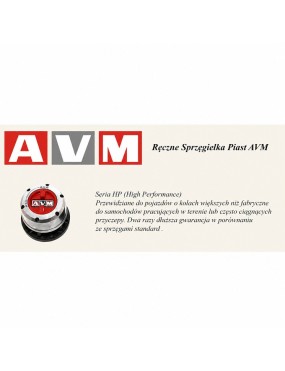 Sprzęgło piasty AVM — Hyundai Galloper, Hyundai Terracan, Mitsubishi L200/Pajero/Montero (AVM443HP) - ujęcie 6