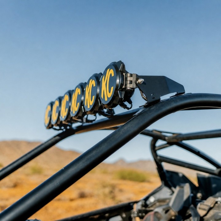 KC HiLiTES Gravity Titan 39" belka LED 6-lamp - Polaris RZR Pro R - ujęcie 3