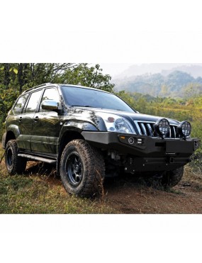 Stalowy przedni zderzak z płytą montażową wyciągarki Snakeman 4WD — Toyota Land Cruiser Prado (SNBF05) IRONMAN 4x4 - ujęcie 5