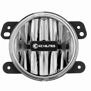 KC HiLiTES Gravity LED G4 4" - lampy przeciwmgielne Jeep Wrangler JK 2010-2018 - ujęcie 2