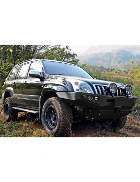 Stalowy przedni zderzak z płytą montażową wyciągarki Snakeman 4WD — Toyota Land Cruiser Prado (SNBF05) IRONMAN 4x4 - ujęcie 8