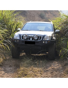 Stalowy przedni zderzak z płytą montażową wyciągarki Snakeman 4WD — Toyota Land Cruiser Prado (SNBF05) IRONMAN 4x4 - ujęcie 9