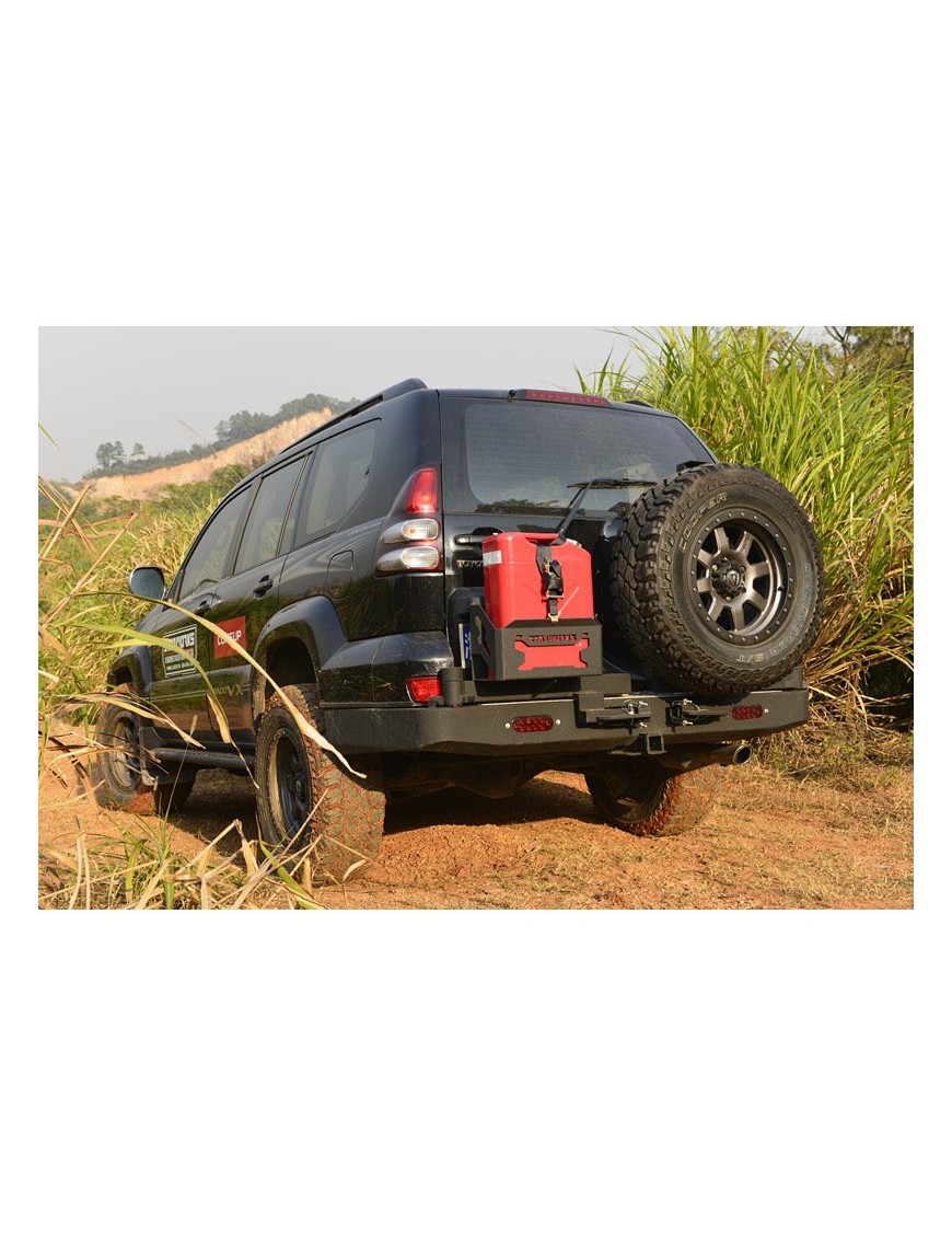 Tylny stalowy zderzak do Snakeman 4WD — Toyota Land Cruiser (SNBR01) IRONMAN 4x4 - ujęcie 3