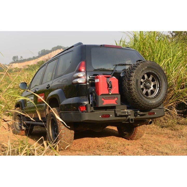 Tylny stalowy zderzak do Snakeman 4WD — Toyota Land Cruiser (SNBR01) IRONMAN 4x4 - ujęcie 3