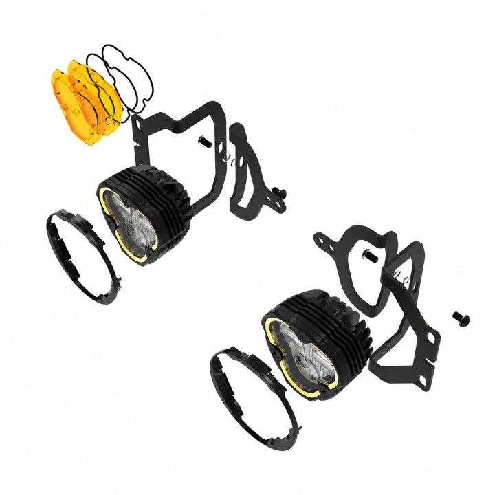 KC HiLiTES FLEX ERA 3 Dual Mode SAE - Jeep JL/JT zderzak Sport