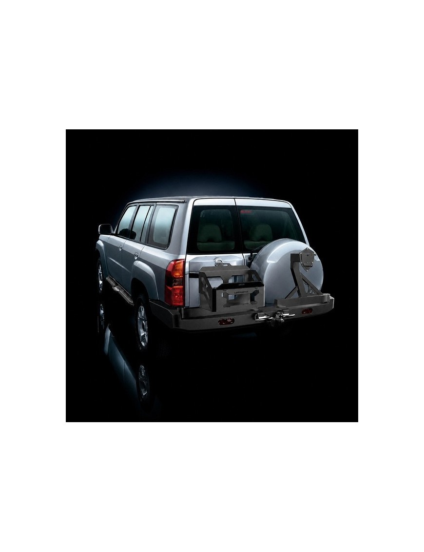 Tylny stalowy zderzak Snakeman 4WD — Nissan Patrol Y61 (SNBR02) IRONMAN 4x4 Tylny stalowy zderzak Snakeman 4WD — Nissan Patrol Y61 (SNBR02) IRONMAN 4x4