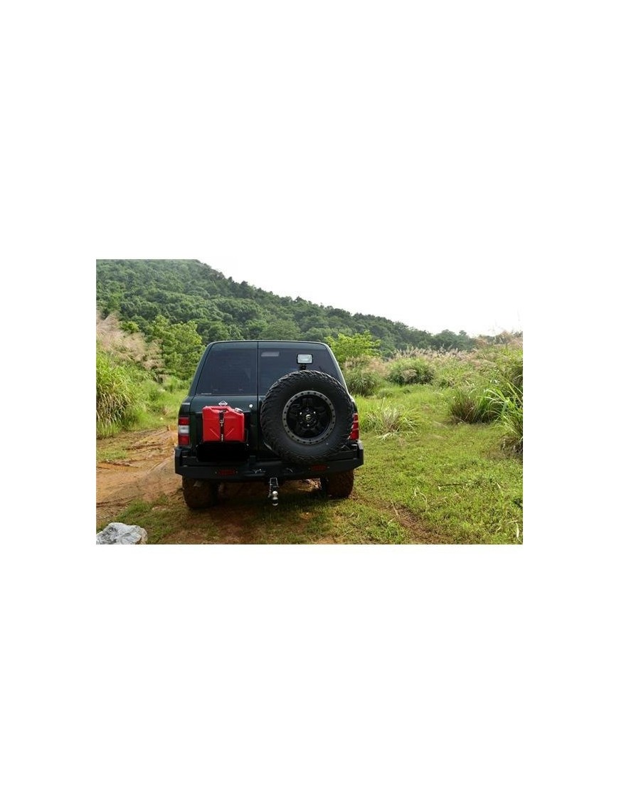 Tylny stalowy zderzak Snakeman 4WD — Nissan Patrol Y61 (SNBR02) IRONMAN 4x4 - ujęcie 3 Tylny stalowy zderzak Snakeman 4WD — Nissan Patrol Y61 (SNBR02) IRONMAN 4x4 - ujęcie 3