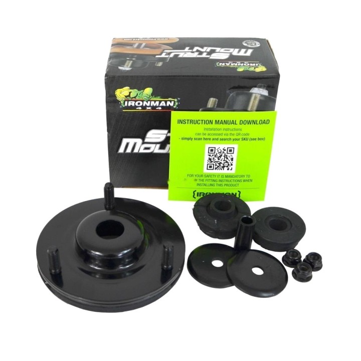 Wzmocnione górne mocowanie amortyzatora IRONMAN4X4 — Mitsubishi L200 MV (ISST120-B)