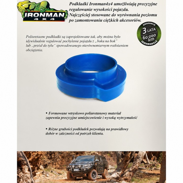 Sprężyna zawieszenia tylna Ironman 4x4 — Toyota Land Cruiser HDJ, Toyota Land Cruiser FZJ (LCR15) - ujęcie 3