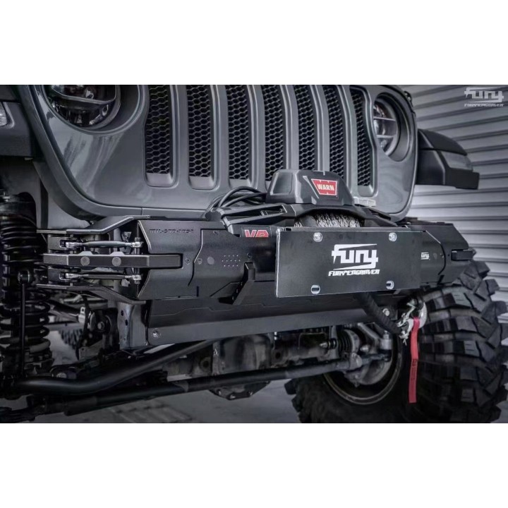 Zderzak przedni FURY Jeep Wrangler JL / JLU 2018+ aluminium
