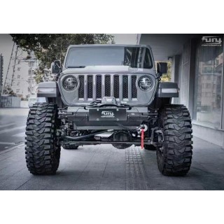 Zderzak przedni FURY Jeep Wrangler JL / JLU 2018+ aluminium - ujęcie 2