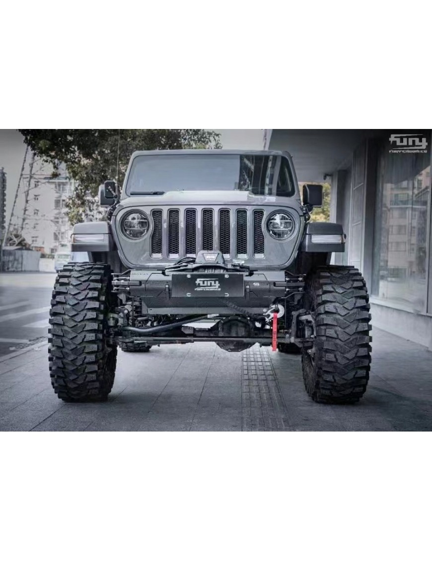 Zderzak przedni FURY Jeep Wrangler JL / JLU 2018+ aluminium