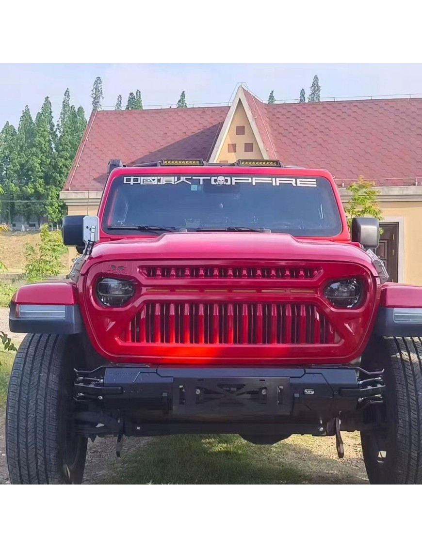 Zderzak przedni FURY Jeep Wrangler JL / JLU 2018+ aluminium