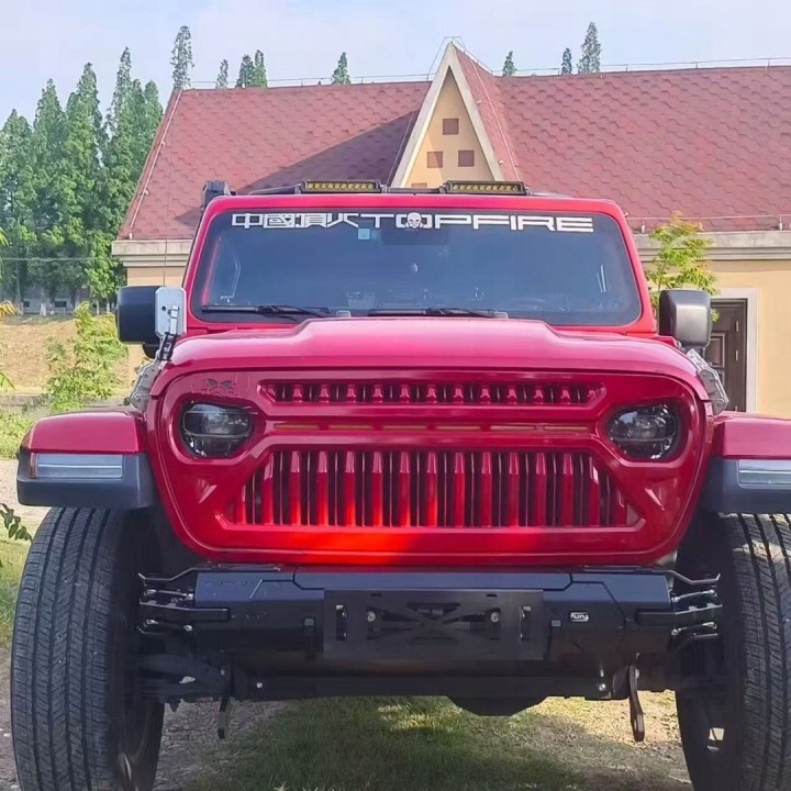 Zderzak przedni FURY Jeep Wrangler JL / JLU 2018+ aluminium - ujęcie 3