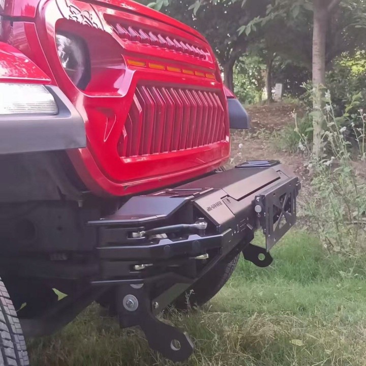 Zderzak przedni FURY Jeep Wrangler JL / JLU 2018+ aluminium - ujęcie 4