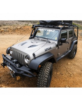 Stalowa pokrywa silnika | maska Snakeman 4WD — Jeep Wrangler JK (SNH01) - ujęcie 3