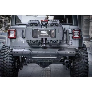 Zderzak tylny FURY Jeep Wrangler JL/JLU 2018+ aluminium PDC
