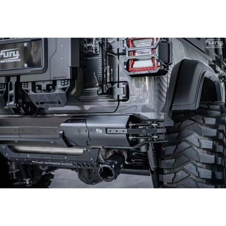 Zderzak tylny FURY Jeep Wrangler JL/JLU 2018+ aluminium PDC - ujęcie 2