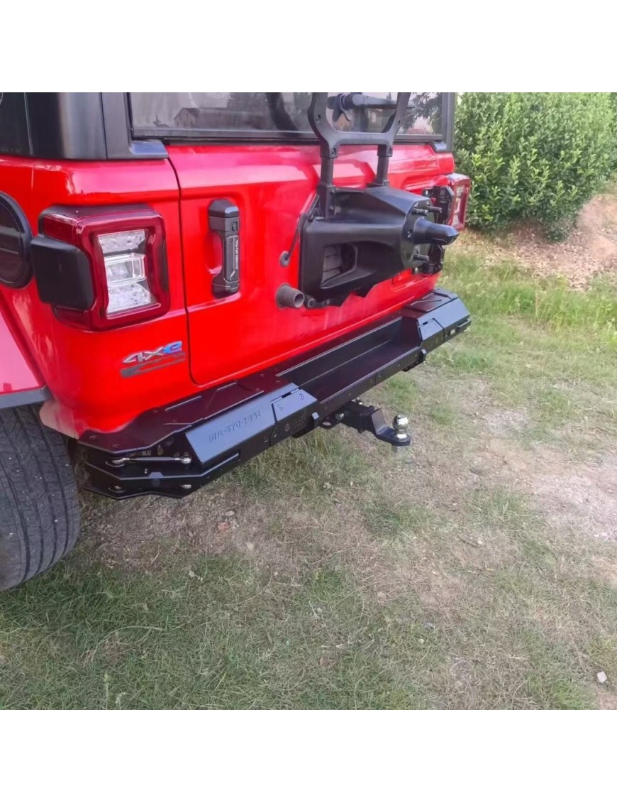 Zderzak tylny FURY Jeep Wrangler JL/JLU 2018+ aluminium PDC