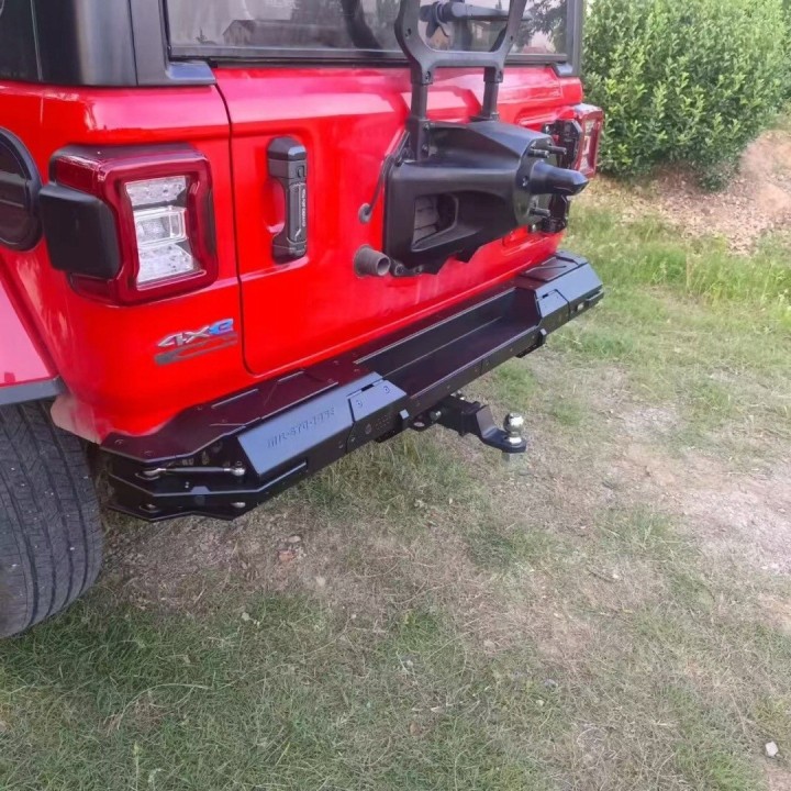 Zderzak tylny FURY Jeep Wrangler JL/JLU 2018+ aluminium PDC - ujęcie 3