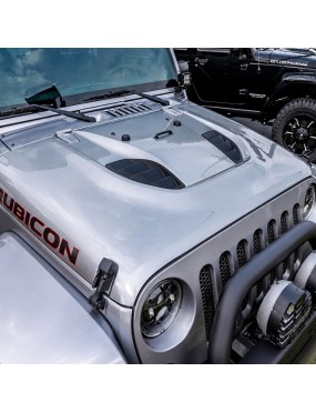 Stalowa pokrywa silnika | maska Snakeman 4WD — Jeep Wrangler JK (SNH01) - ujęcie 6