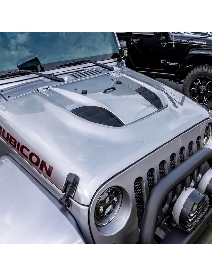 Stalowa pokrywa silnika | maska Snakeman 4WD — Jeep Wrangler JK (SNH01) - ujęcie 6 Stalowa pokrywa silnika | maska Snakeman 4WD — Jeep Wrangler JK (SNH01) - ujęcie 6