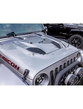 Stalowa pokrywa silnika | maska Snakeman 4WD — Jeep Wrangler JK (SNH01) - ujęcie 8