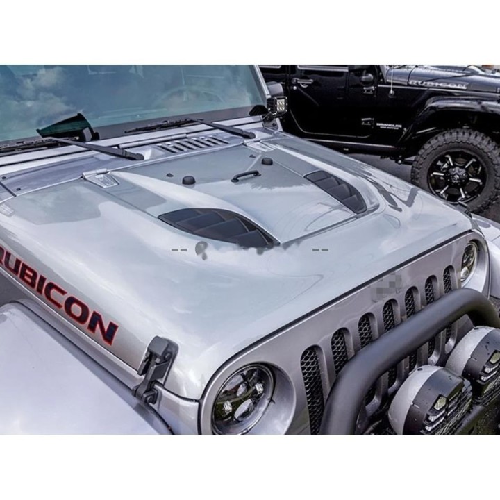 Stalowa pokrywa silnika | maska Snakeman 4WD — Jeep Wrangler JK (SNH01) - ujęcie 8