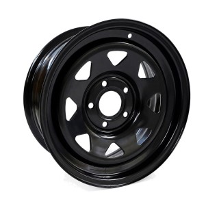 Felga stalowa czarna 16x8 | ET10 Snakeman 4WD — Toyota Land Cruiser (SNFC16X8-5X150X110/10/B)