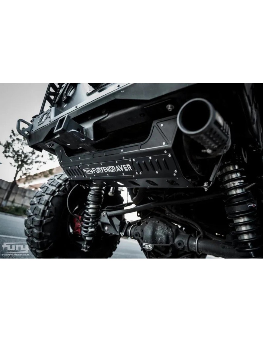 Bagażnik dachowy platforma FURY Jeep Wrangler JLU 2018+